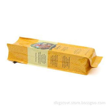 Side Gusset Pouch With Tin Tie Attached And Degassing Valve